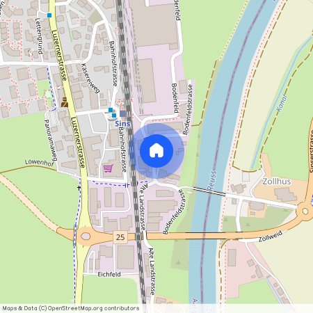 5643, Sins, Bodenfeldstrasse, 2a