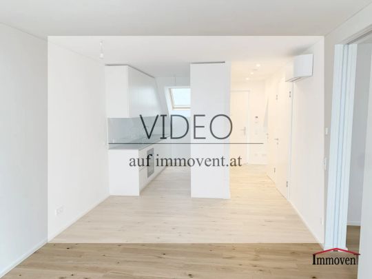 Zentral gelegen und doch ruhig: Hofseitige, moderne 2-Zimmerwohnung mit Balkon! - Photo 1