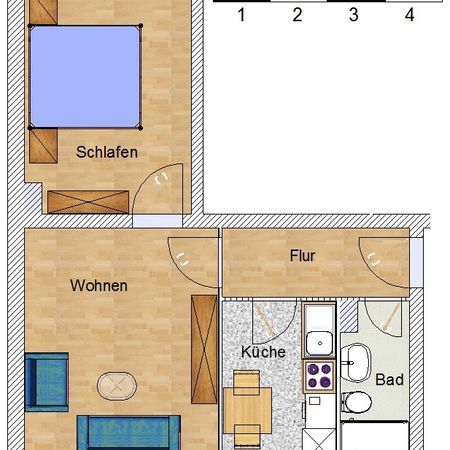 2-Zimmerwohnung in Seelze - Photo 4