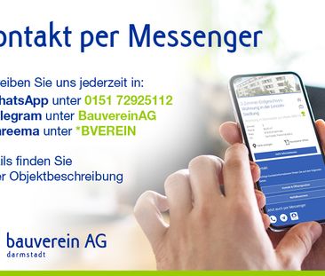 Wohnen in Darmstadt-Eberstadt - 3-Zmmer-Wohnung jetzt frei ! - Photo 1