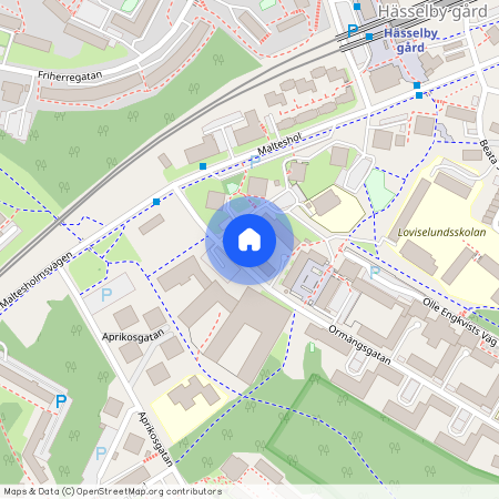 Hässelby gård, Stockholm, Ormängsgatan 25