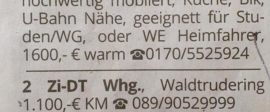 2–2,5 Zimmer Wohnung Nähe Olympiapark – möbliert, Balkon, U-Bahn - Photo 1
