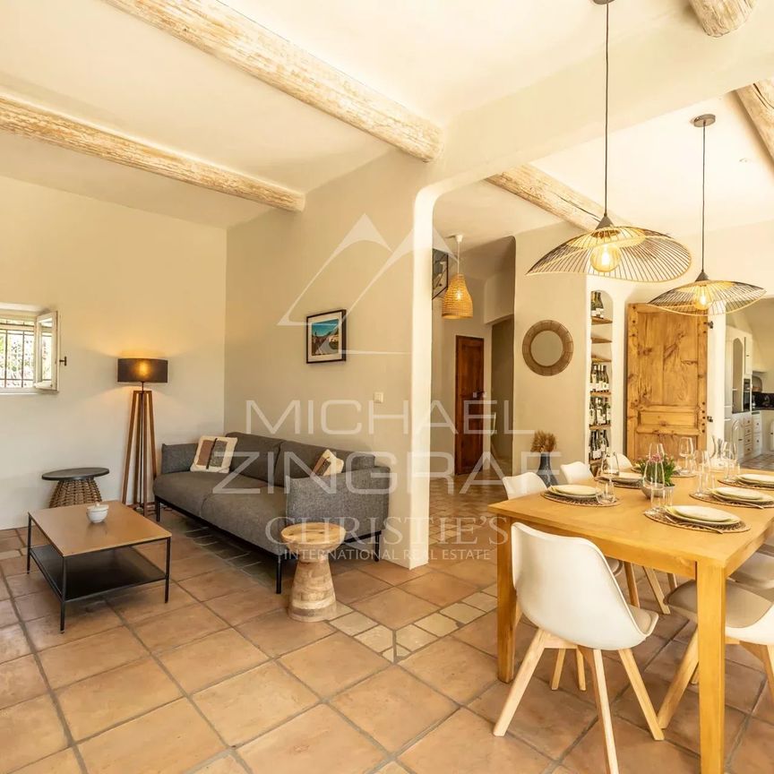 Gordes - Charmante maison provençale avec piscine et vue - Photo 1