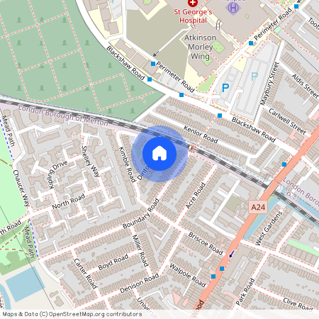 Dinton Road, London, SW19