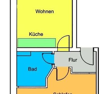 Ihre neue gemÃ¼tliche 2-Zimmerwohnung mit Balkon in DÃ¶beln! - Foto 4