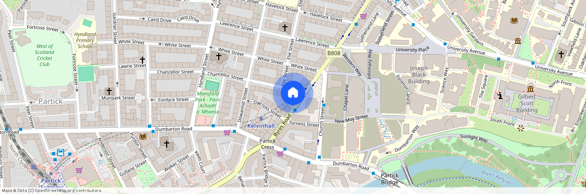 Chancellor Street, 1/2, Glasgow, Partick, G11 5PW