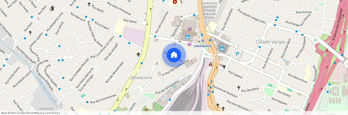 Rua dos Jatobás, Vila Parque Jabaquara, São Paulo, SP, 04349010