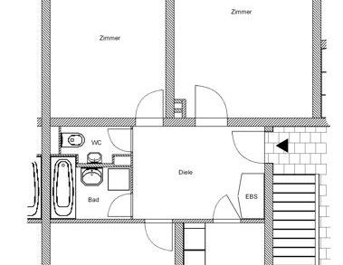 Sanierte 3 Zimmerwohnung mit Balkon - Foto 1