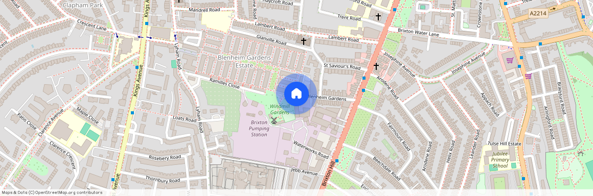 Blenheim Gardens, Brixton, SW2, London