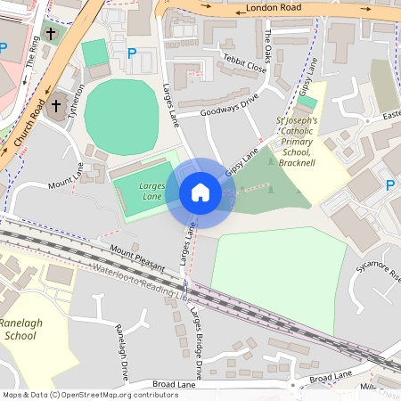 Larges Lane, Bracknell, Bracknell Forest, Berkshire, RG12