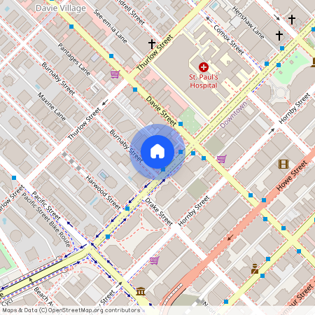 506 1003 Burnaby St., BC, Vancouver