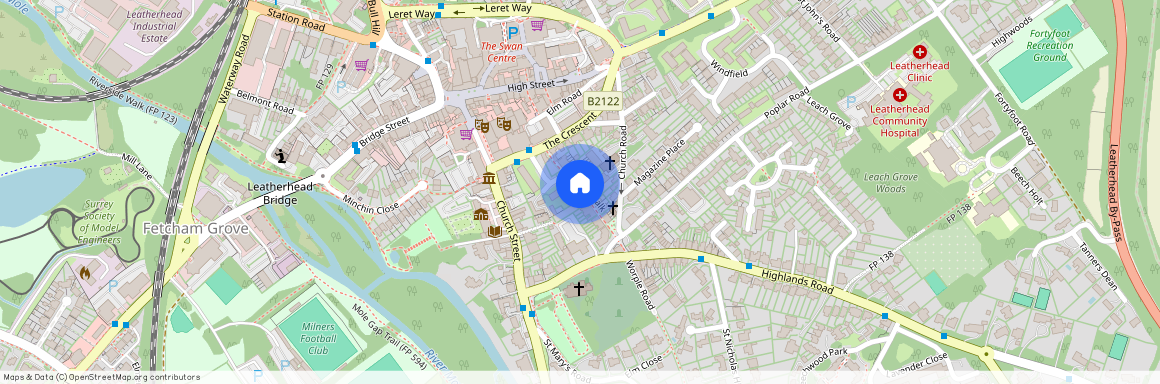 Church Walk, Leatherhead, KT22
