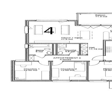 Appartement de 4.5 pièces idéalement situé à CHF 1’950.00 charges comprises - Photo 5