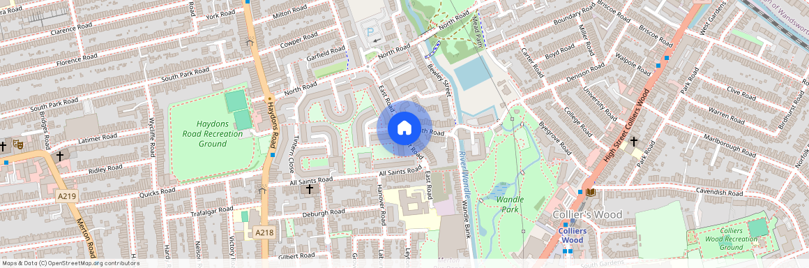 East Road, South Wimbledon