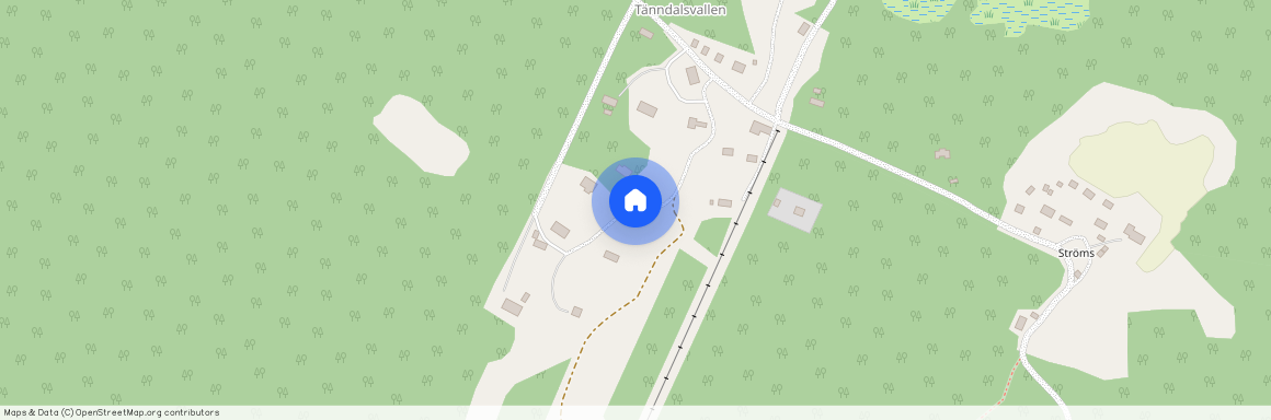 Tänndalsvallen Stugby, Tänndalen