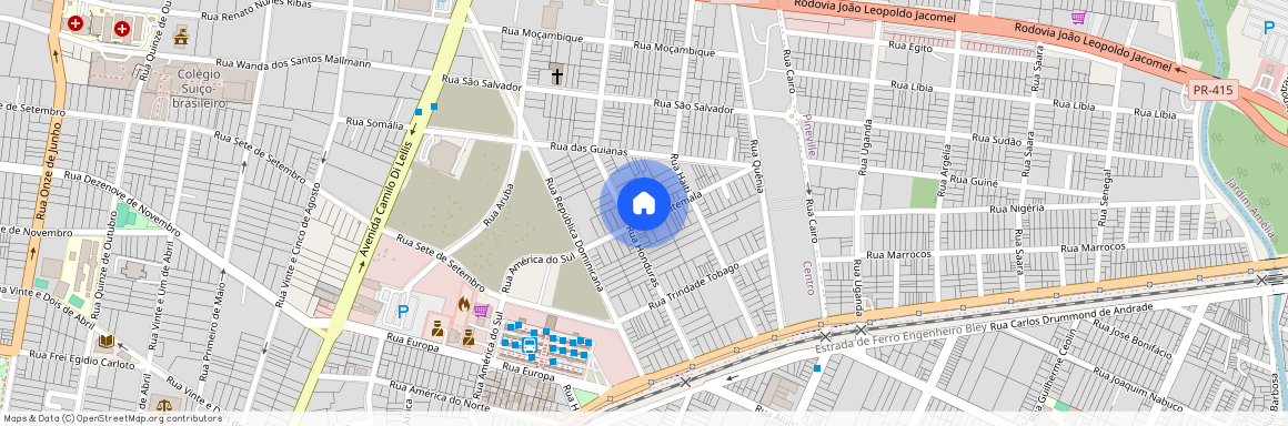Rua Honduras, 244 - Terminal de Pinhais/ Colégio Adventista - Centro, Pinhais, Paraná, 83320170