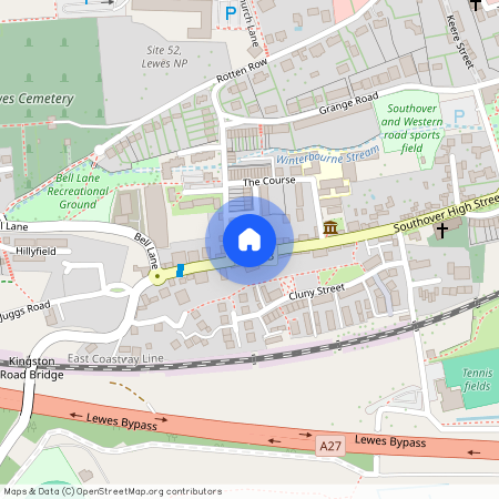 Southover High Street, Lewes, BN7