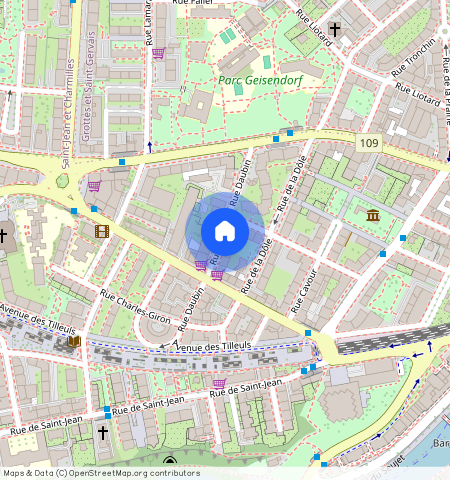 Rue Daubin **, 1203, Genève