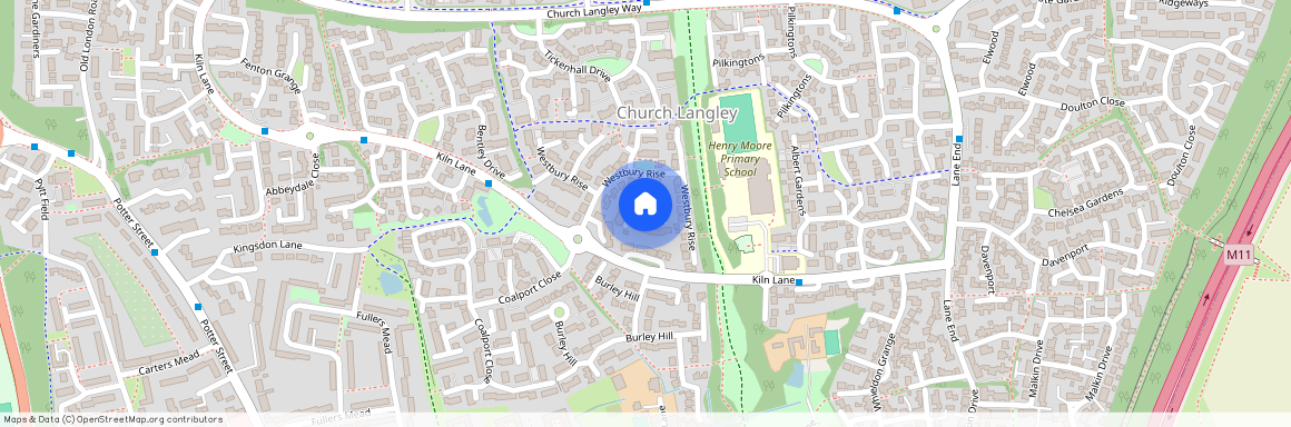 Westbury Rise, Church Langley, Harlow, Essex, CM17