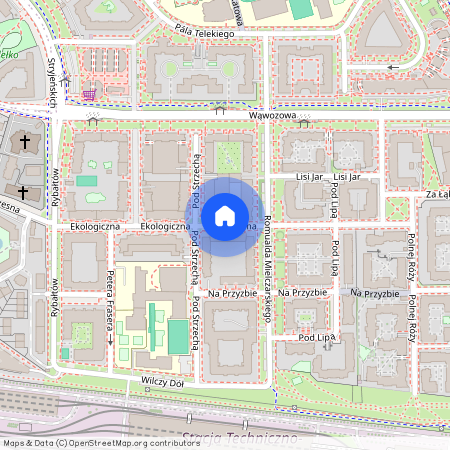 ul. Ekologiczna, Kabaty, Ursynów, Warszawa, mazowieckie