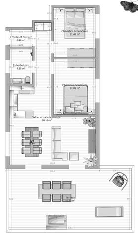 3½ ROOMS – Close to all amenities - Photo 2