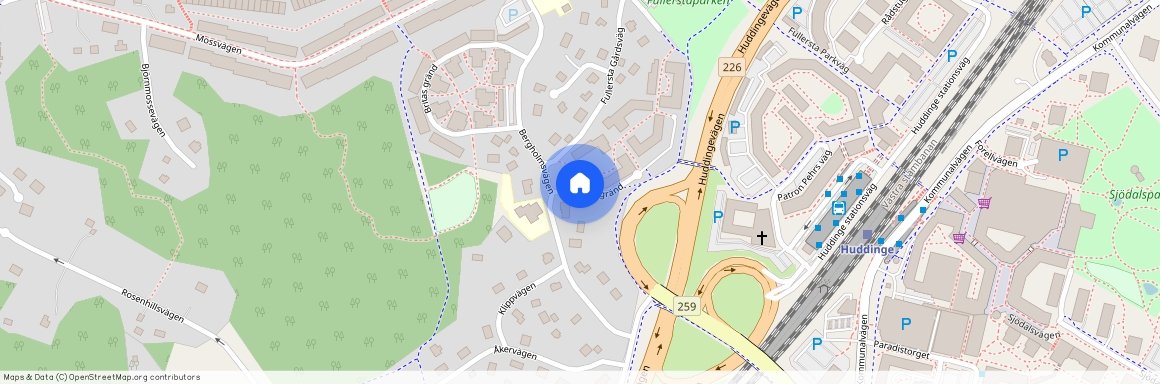 Claras gränd, Huddinge