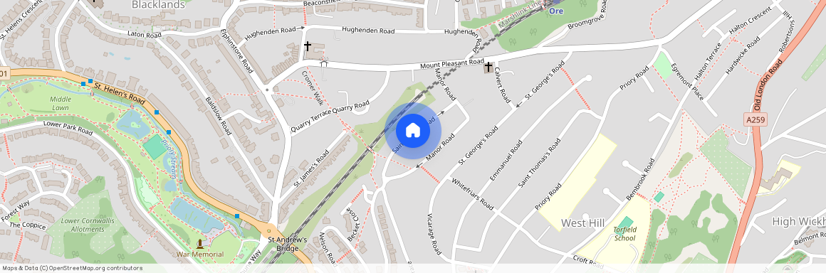 St Marys Road, Hastings, TN34