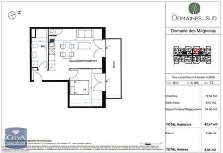 Location Appartement 2 pièces 42m² EAUNES 31600 - Photo 4