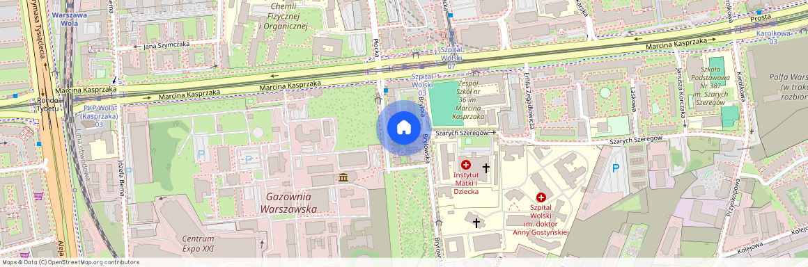 Warszawa, Wola, Czyste, Seweryna, Krzyżanowskiego