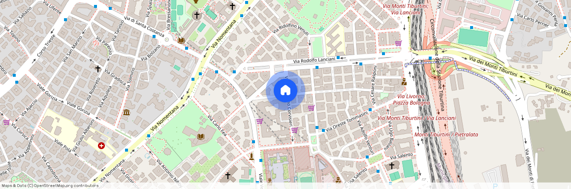 Via Enrico Stevenson, Rome, Lazio 00162