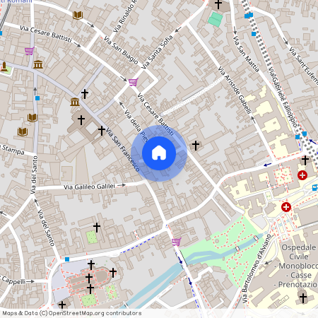 Via Santa Caterina, Padova, Veneto 35121