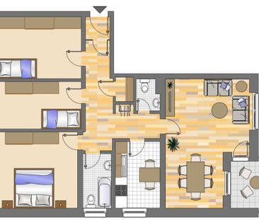 4-Zimmer-Wohnung in Plettenberg - Photo 1