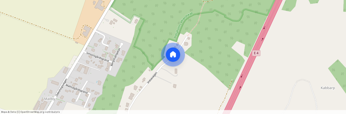 Vretaholm dammen, Gränna