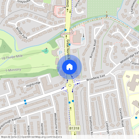 Great North Road, Newcastle Upon Tyne NE3