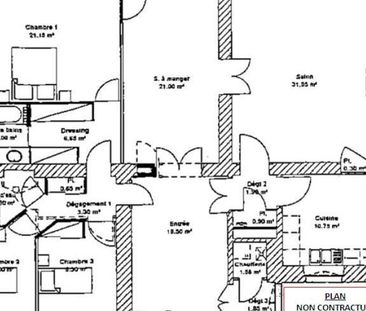 Louer appartement 4 pièces de 149 m² - Photo 2