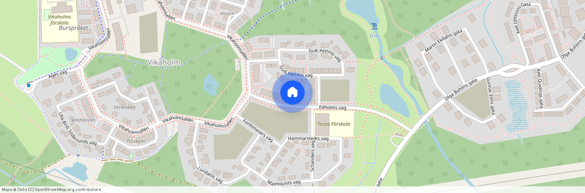 Vikaholm, Växjö, Kronoberg, Edholmers Väg 3 E