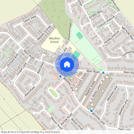 Main Road, Moulton, NORTHWICH