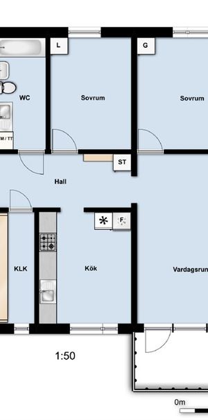 Röbrostigen 3 A bv - Foto 2