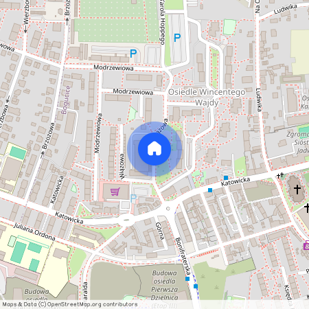 ul. Wiązowa, Bogucice, Katowice, śląskie