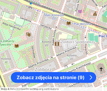Ciche studio obok Placu Wilsona – zdjęcie 1