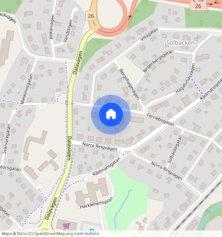 Sandfallet, Kristinehamn, Värmland, Fernebogatan 19 A