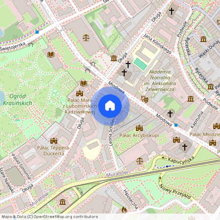 ul. Leona Schillera, Muranów, Śródmieście, Warszawa, mazowieckie