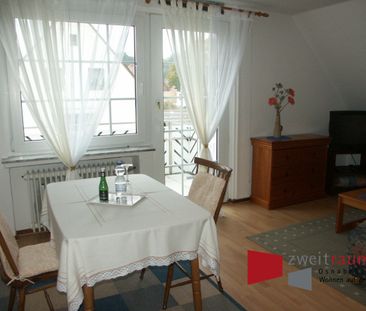 Hollage, solide eingerichtete 2-ZKB-Wohnung mit super Balkon in ruh... - Photo 1