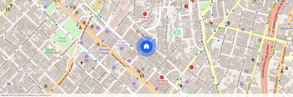 Alameda Campinas, 135, Jardins, São Paulo - SP, 01404-200, Brazil