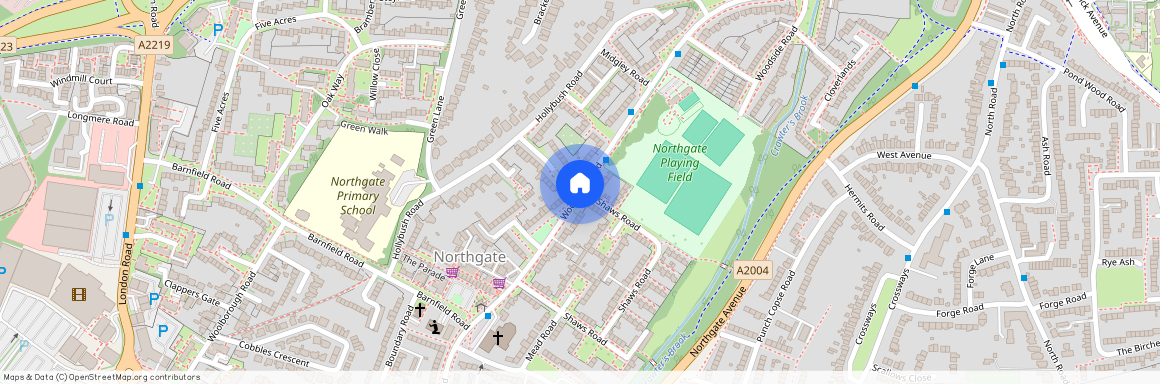 Woodfield Road, Crawley RH10