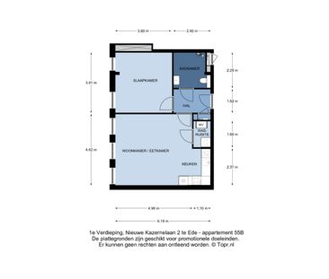Appartement te huur: Verbindelaarsweg 55-B 6711 VD Ede - Photo 5