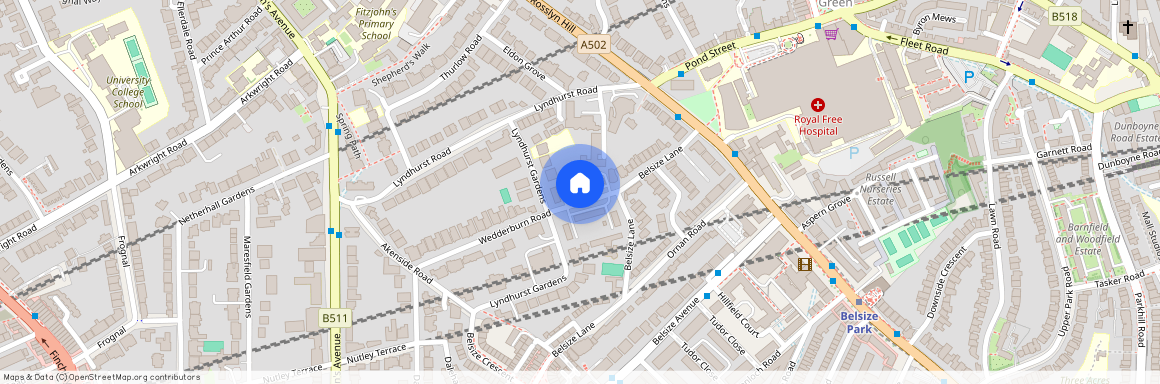 Wedderburn Road, Hampstead, NW3