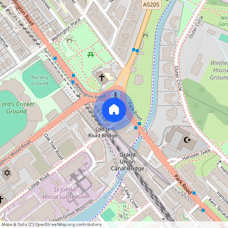 Opposite Regents Park 2523 Sq Feet-huge 5 Bed Flat