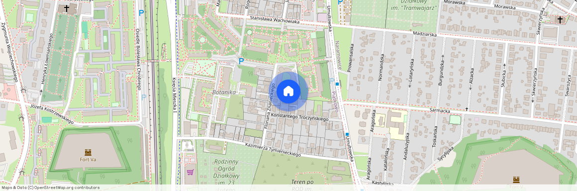 ul. Floriana Znanieckiego, Piątkowo, Stare Miasto, Poznań, wielkopolskie