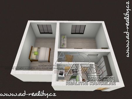 Pronájem bytu 1+1 44 m², Suchovrbenské nám., České Budějovice - Photo 4